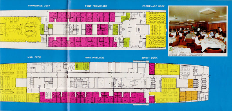 IRPINIA: 1929 - Deluxe deck plan/interiors brochure