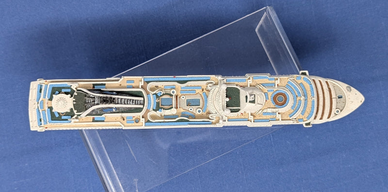 DAWN PRINCESS: 1997 - Diecast 1:1250th scale model
