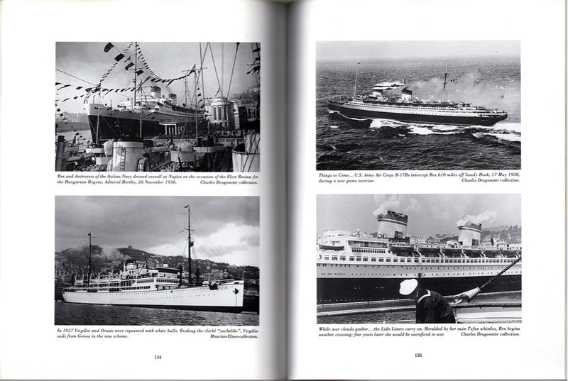 Various Ships - "The Lido Fleet: Italian Line Passenger Ships &amp; Services" by Peter Kohler