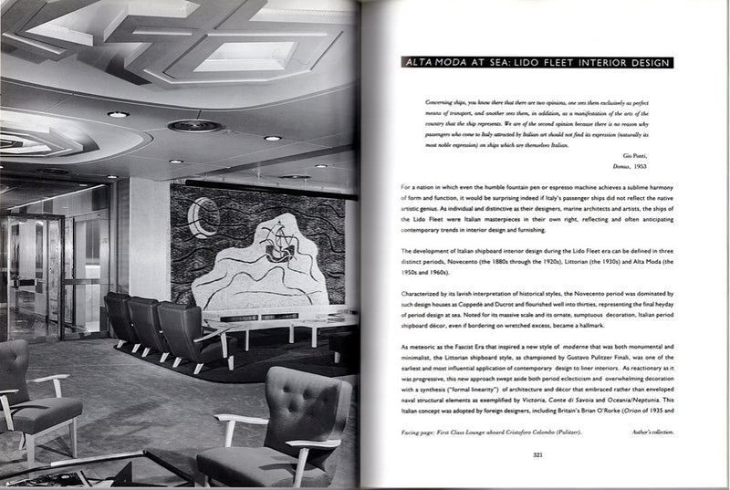 Various Ships - "The Lido Fleet: Italian Line Passenger Ships &amp; Services" by Peter Kohler