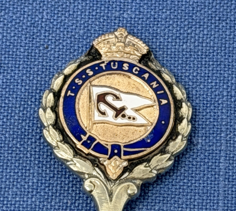 CAMERONIA Class - 4 Anchor Line silverplated tea caddies