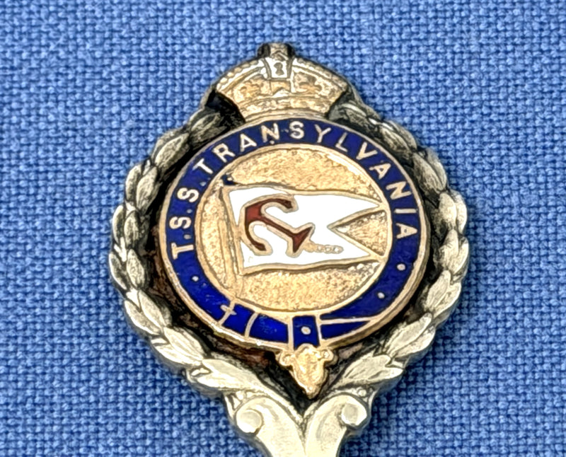 CAMERONIA Class - 4 Anchor Line silverplated tea caddies