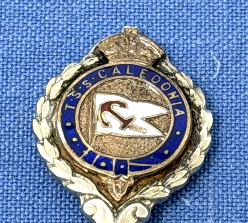 CAMERONIA Class - 4 Anchor Line silverplated tea caddies