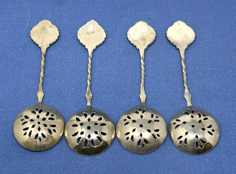 CAMERONIA Class - 4 Anchor Line silverplated tea caddies