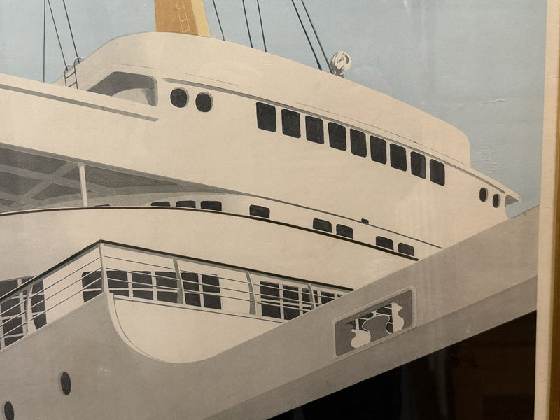 INDEPENDENCE & CONSTITUTION: 1951 - Original travel agency poster from early 1950s