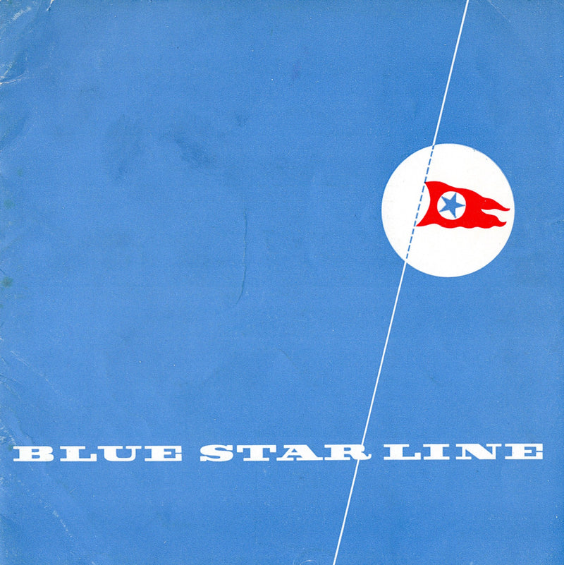 Various Ships - 1955 Blue Star Line interiors brochure