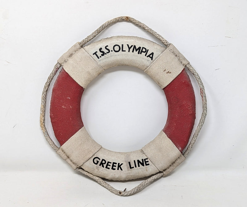 OLYMPIA: 1953 - Souvenir large-size life ring