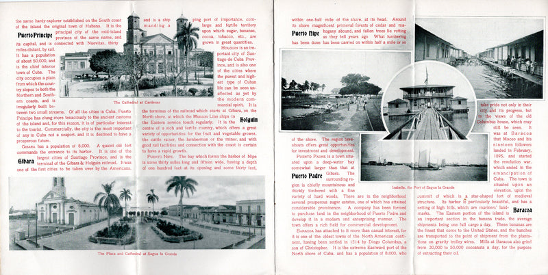 Various: pre-war - 1899 Munson Line Cuban services & fleet brochure