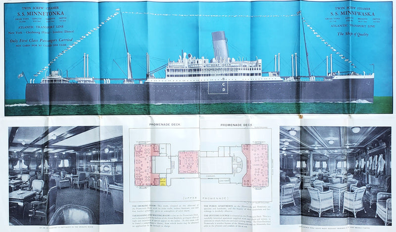 MINNETONKA & MINNEWASKA - Deluxe I.M.M. deck plan w/ interiors