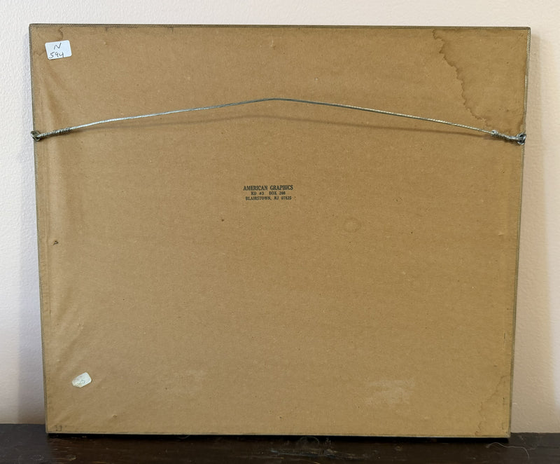 BREMEN: 1929 - Framed portrait of Blue Riband winner