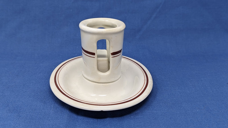 Various: pre-war - U.S.S.B. china ashtray w/ match holder from 1924