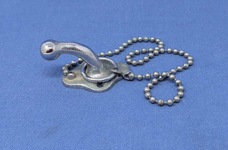 UNITED STATES: 1952 - Shower curtain tie-back from ship