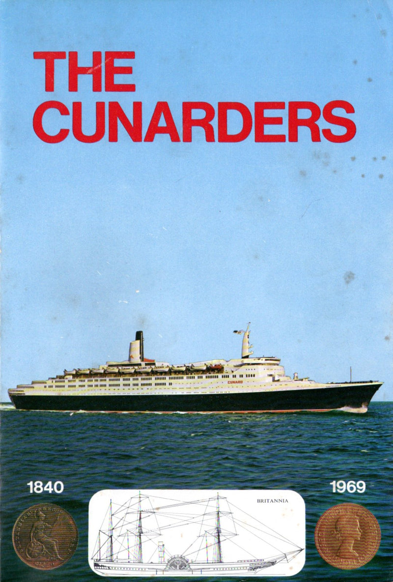 QE2: 1969 - "The Cunarders" onboard magazine from maiden voyage era