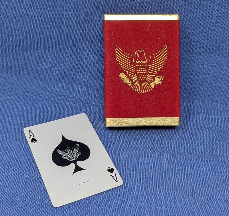 UNITED STATES: 1952 - Beautiful nighttime scene playing cards