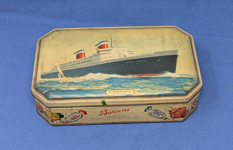 UNITED STATES: 1952 - Bensons' portrait tin