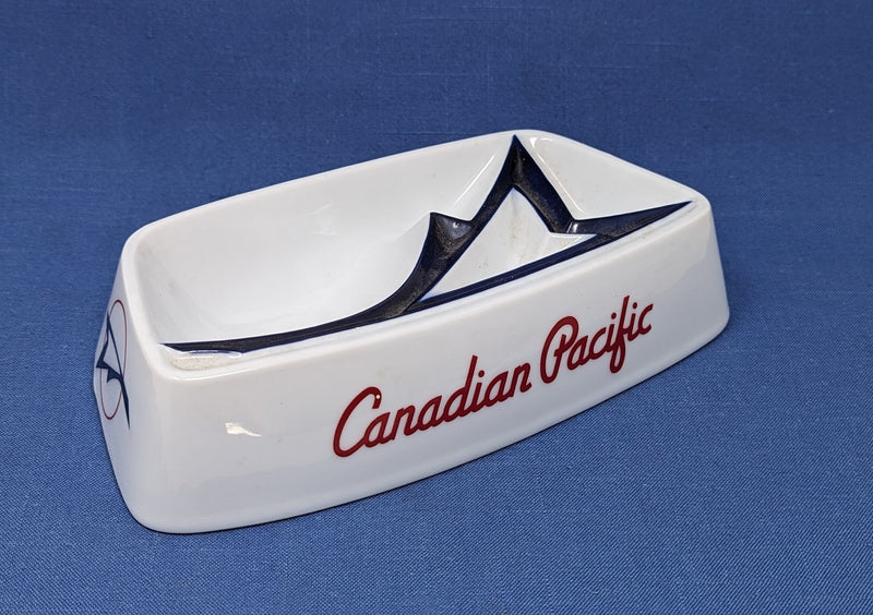 Various Ships - Canadian Pacific Air mid-century modern logo ashtray