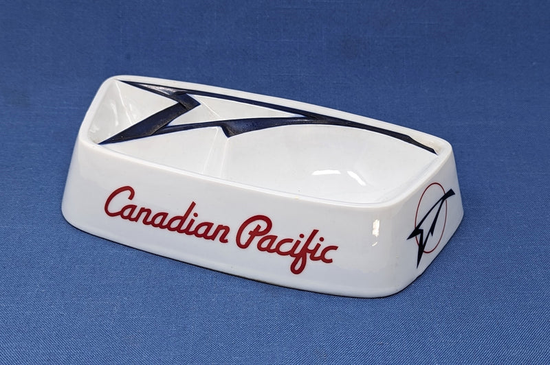 Various Ships - Canadian Pacific Air mid-century modern logo ashtray