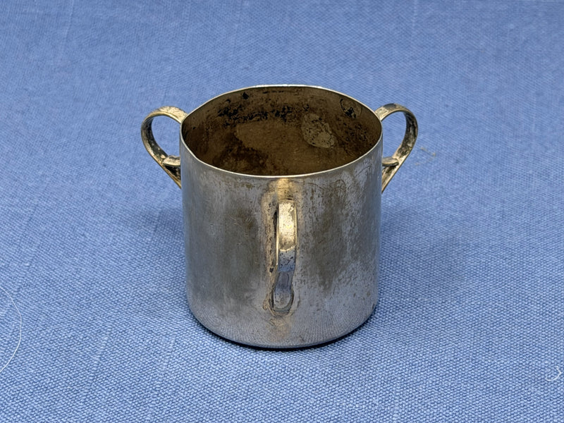CARMANIA: 1905 - Souvenir silverplated 3-handled loving cup