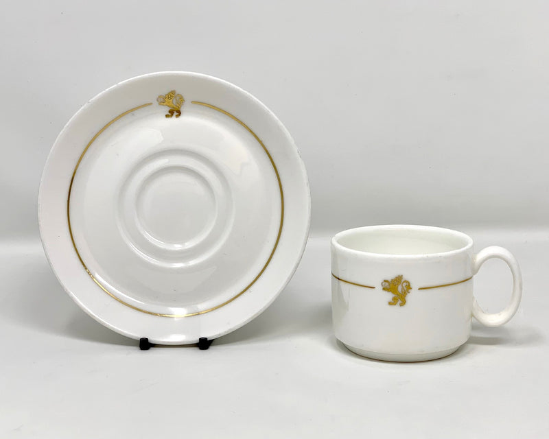 QE2: 1969 - Demi cup & saucer by Royal Doulton