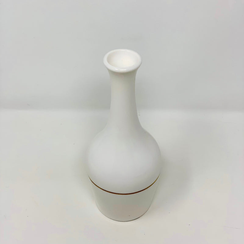 QE2: 1969 - Royal Doulton china bud vase w/ logo