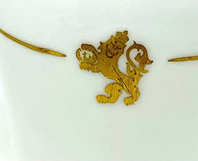 QE2: 1969 - Royal Doulton china bud vase w/ logo