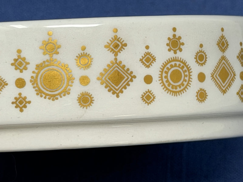 QE2: 1969 - "Snowflake" pattern dish circa 1969 designed by Marquess of Queensberry