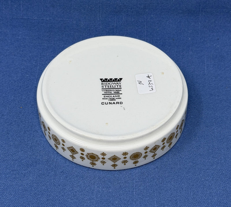 QE2: 1969 - "Snowflake" pattern dish circa 1969 designed by Marquess of Queensberry