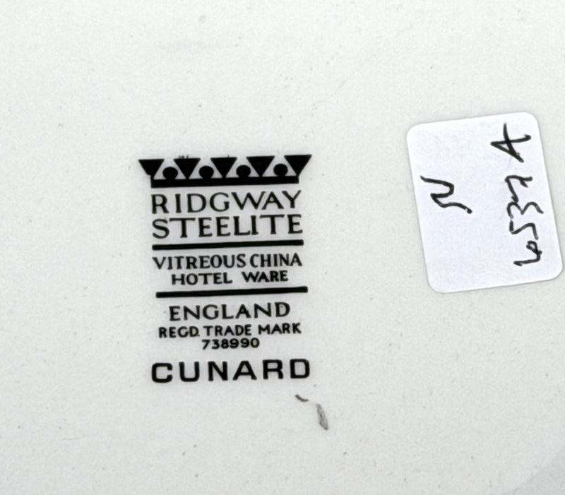 QE2: 1969 - "Snowflake" pattern dish circa 1969 designed by Marquess of Queensberry