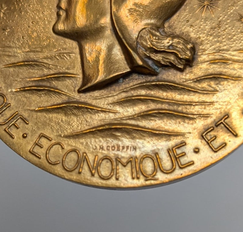 FRANCE: 1962 - Maiden voyage medallion