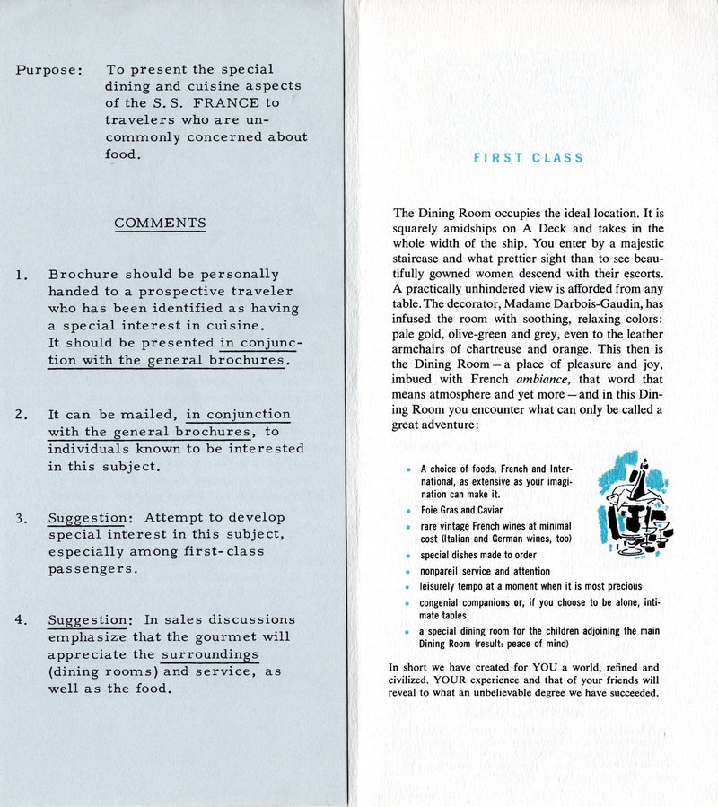 FRANCE: 1962 - Travel agency samples of 7 specialty guides