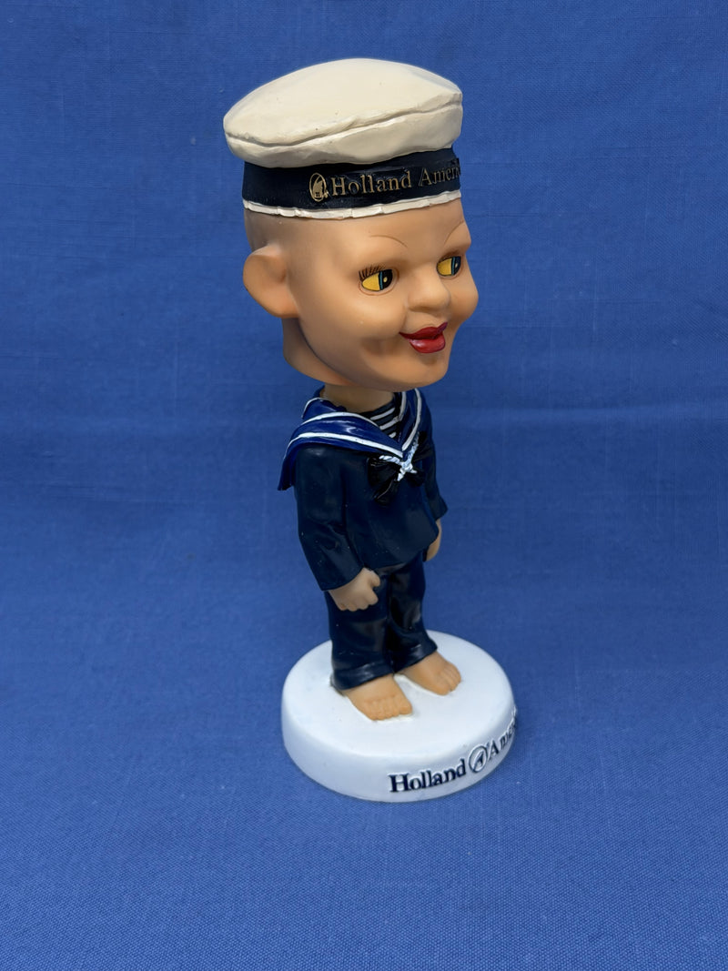 Various Ships - Holland America Line bobblehead sailor doll