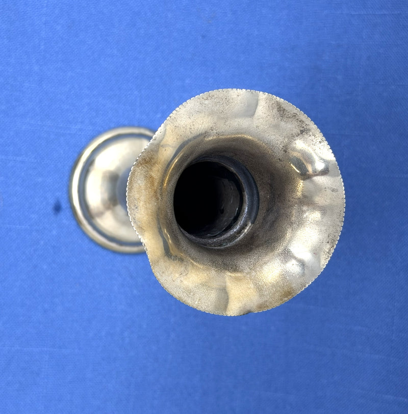 BERENGARIA: 1913 - Souvenir silverplated bud vase