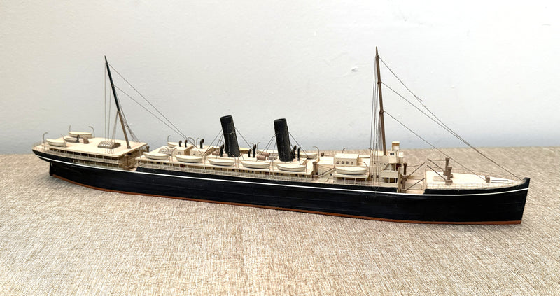 CHINA: 1896 - Beautiful custom-built model in 1:350th scale