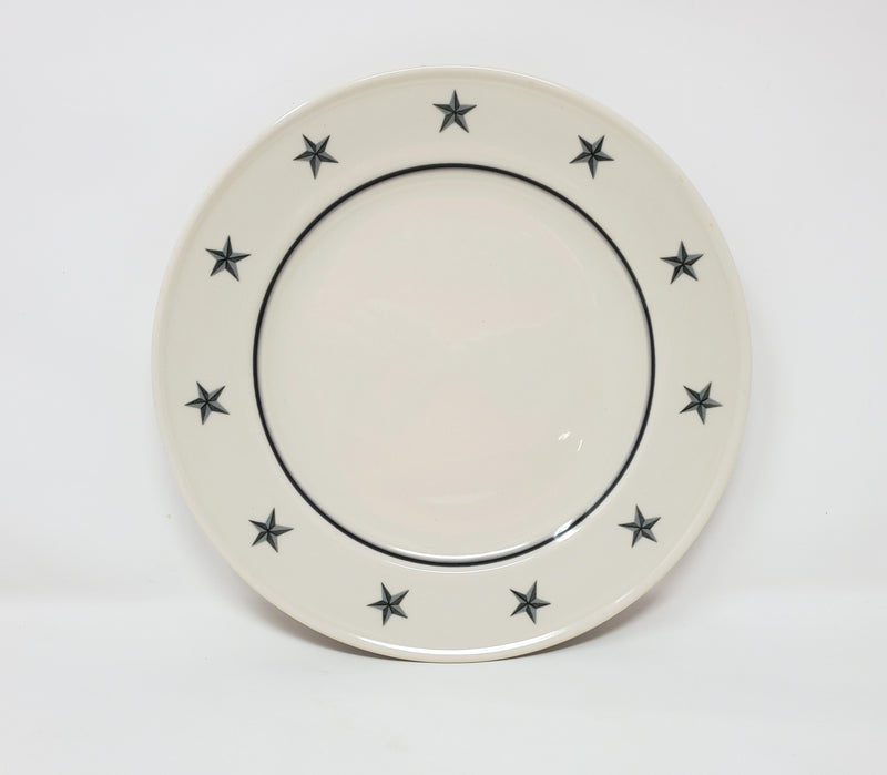 UNITED STATES: 1952 - Grey Star dinner plate