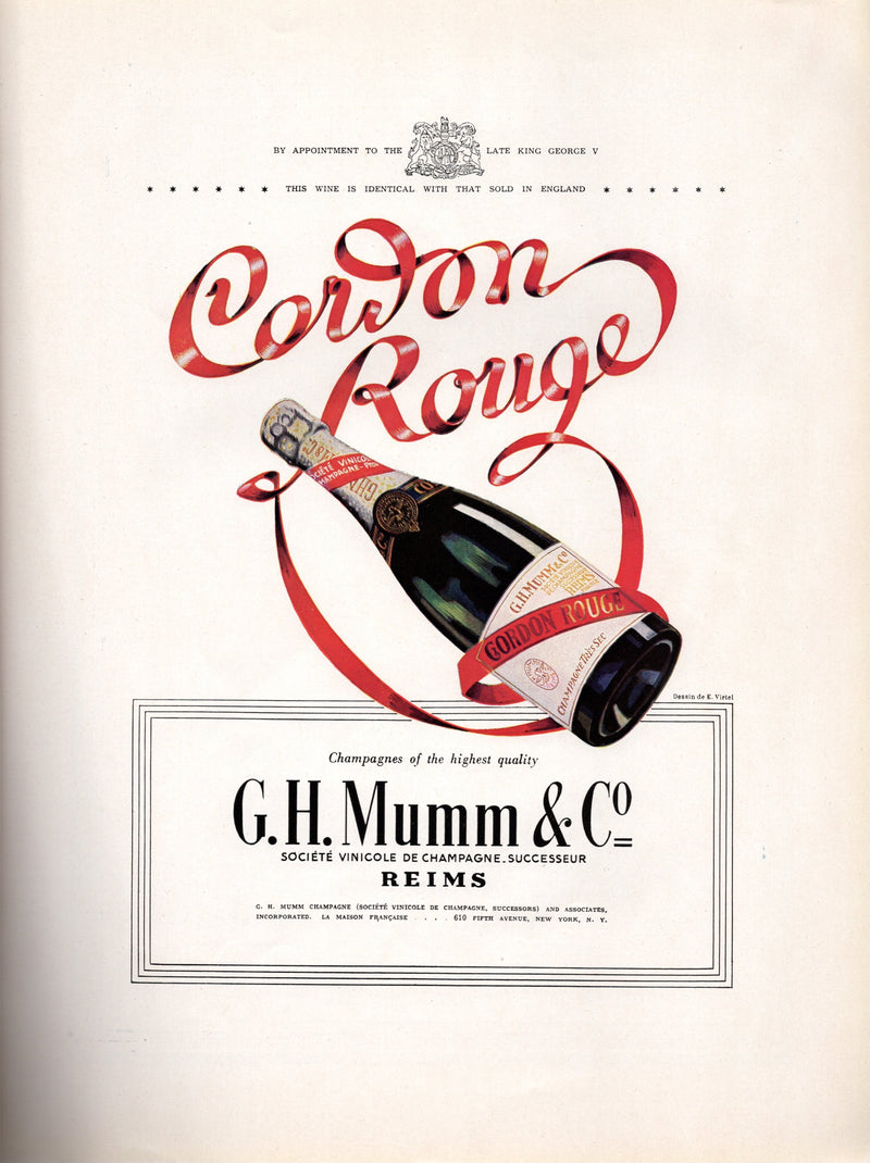 NORMANDIE: 1935 - "France via French Line" 1939