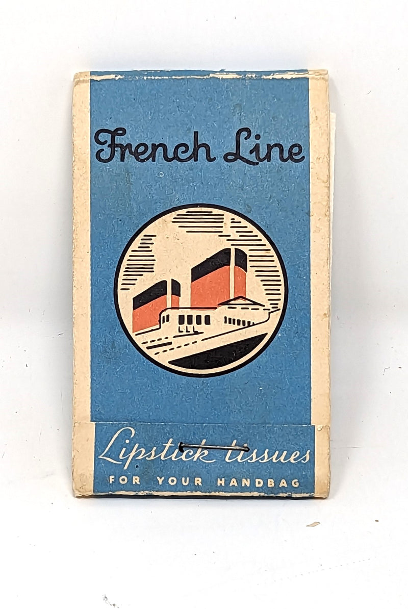 ILE DE FRANCE: 1927 - "Lipstick Tissue Booklet" souvenir
