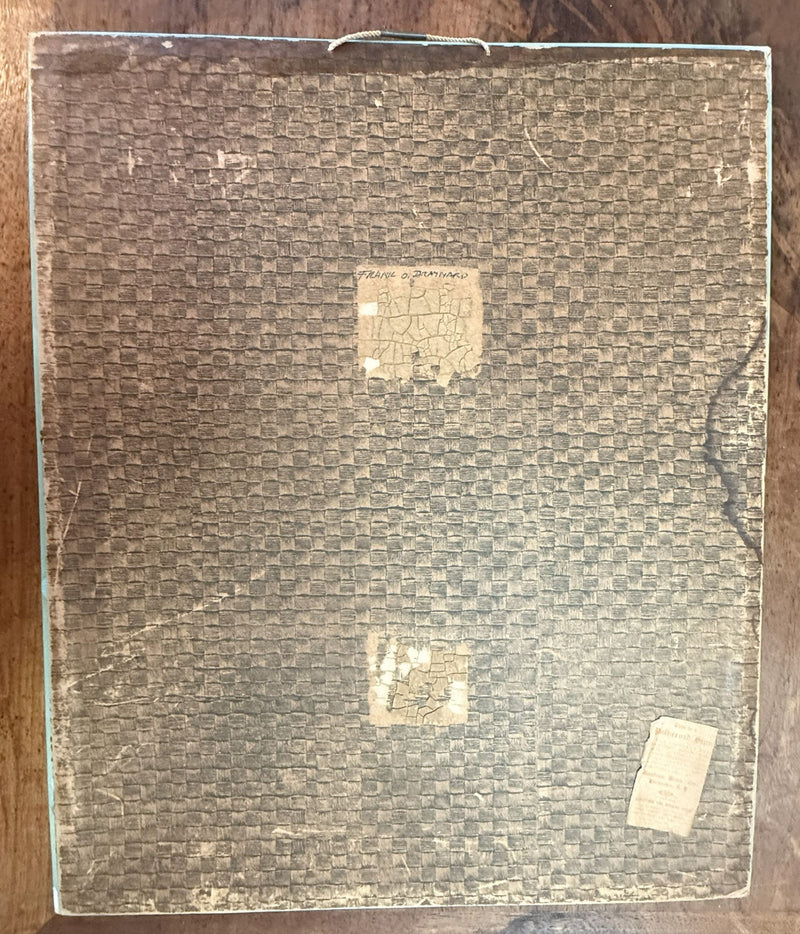 AQUITANIA: 1914 - 1930s "say it with flowers" promo sign