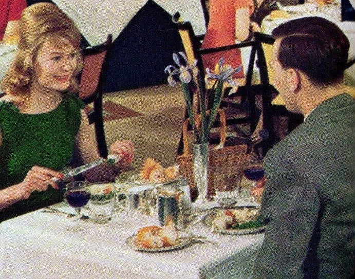 Various Ships - Cunard "Greek Key" dessert plate