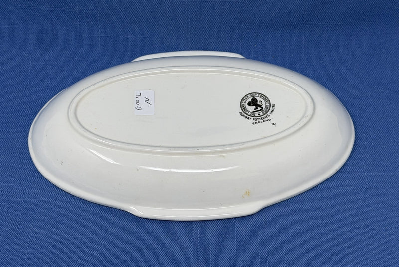Various Ships - Cunard "Greek Key" casserole dish from 1950s-60s