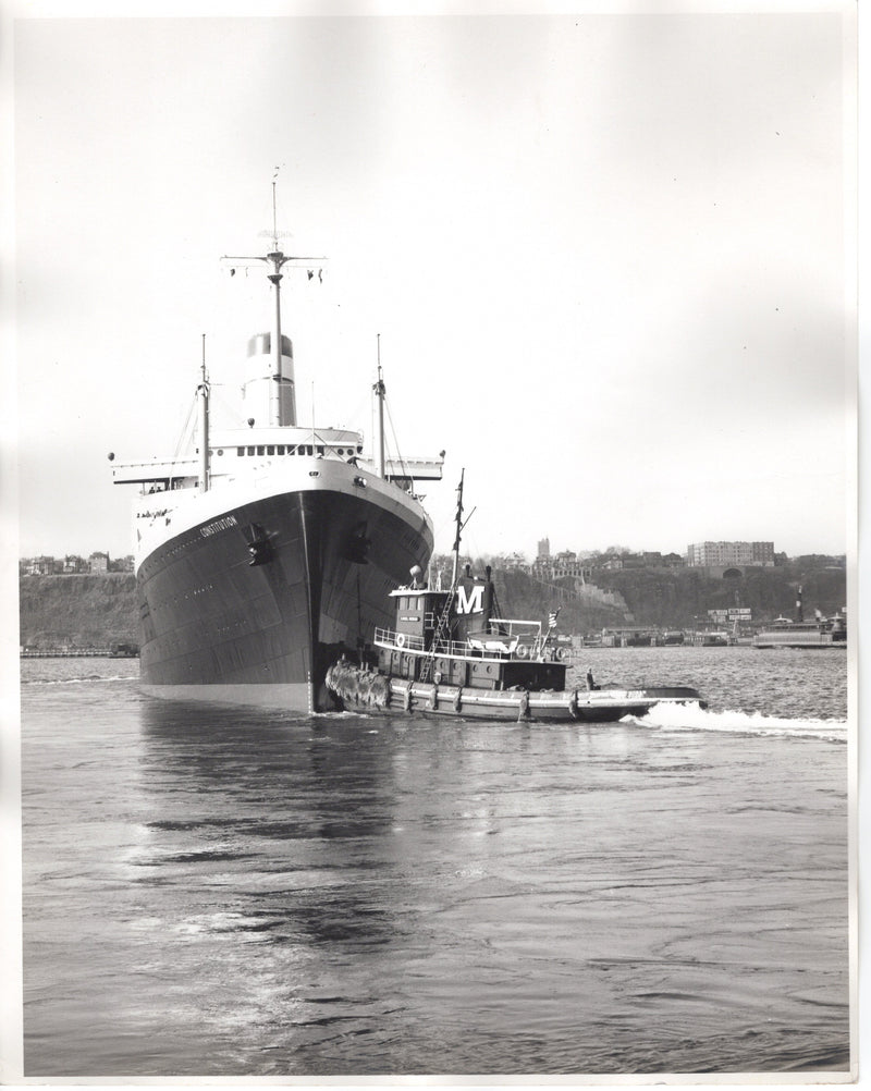 Various Ships - 7 Moran Towing large-format ship photos