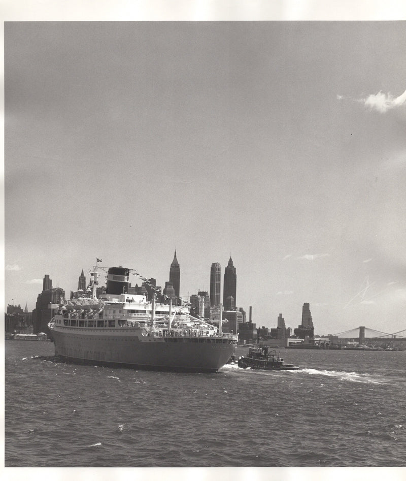 Various Ships - 7 Moran Towing large-format ship photos