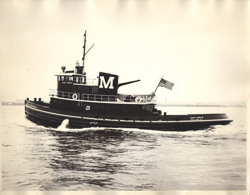Various Ships - 7 Moran Towing large-format ship photos