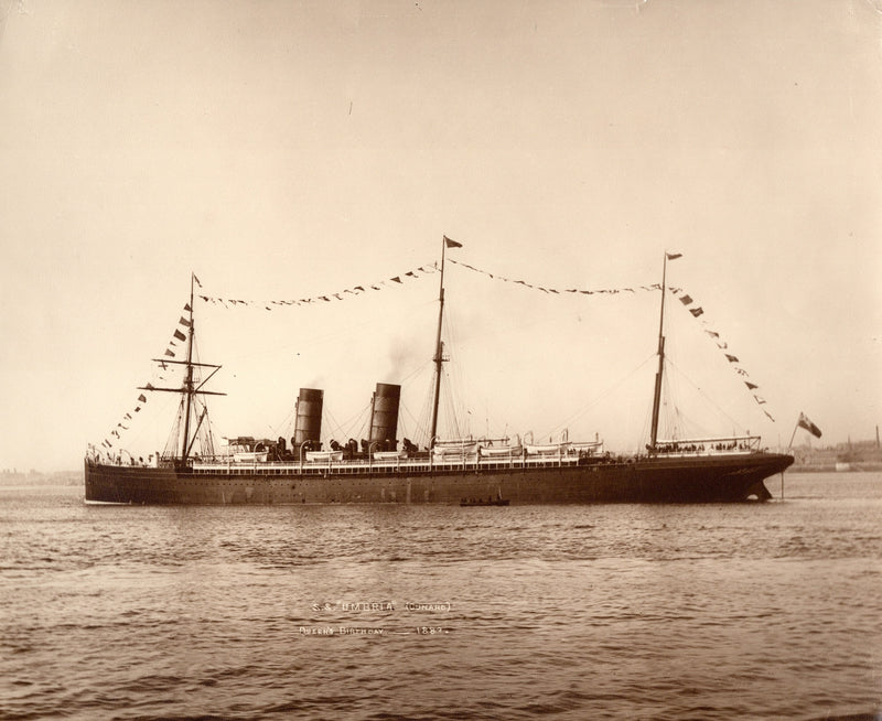 UMBRIA: 1884 - Large portrait on Queen Victoria's birthday 1889