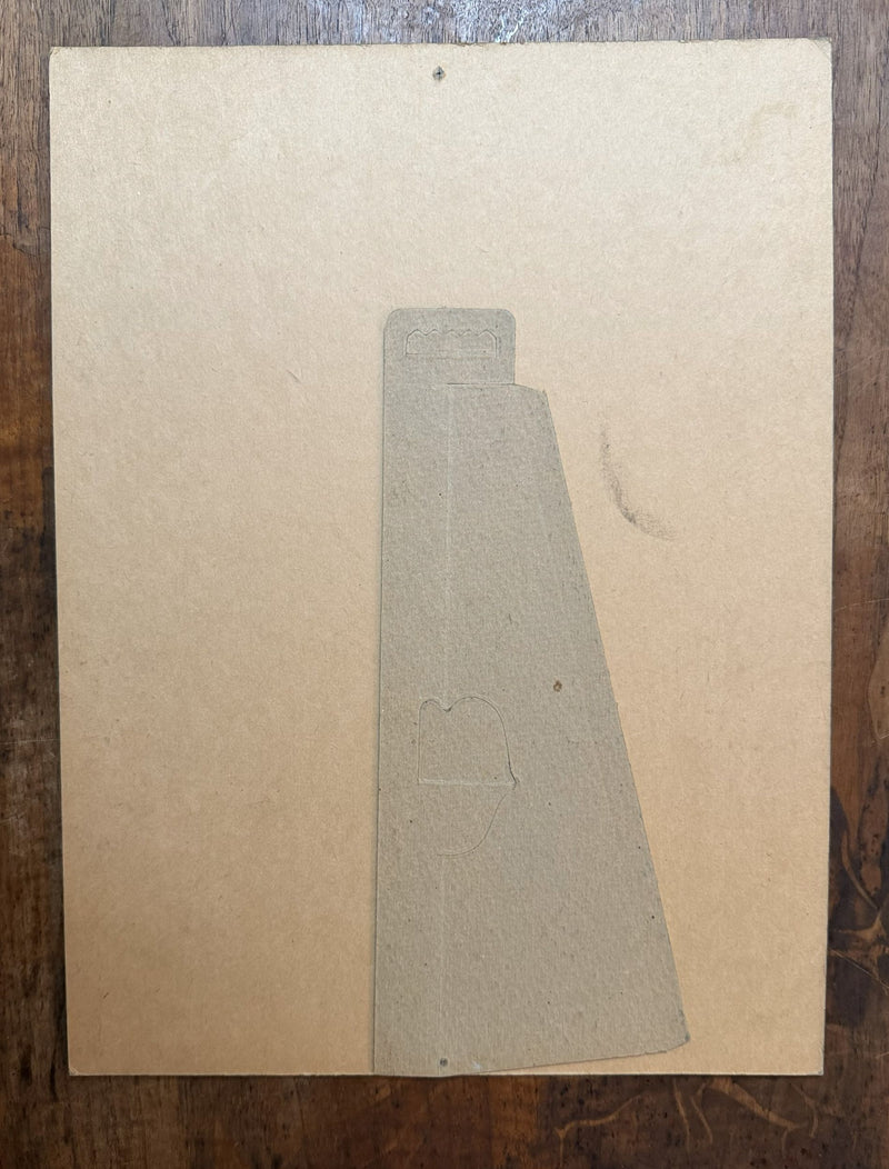 ELLINIS: 1933 - Circa 1972 agency standee for Blue Sea Cruises