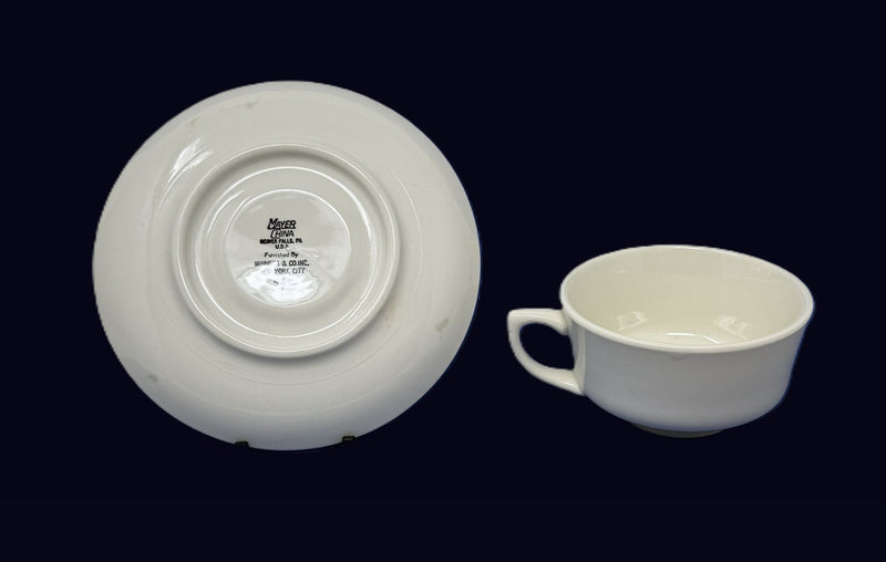 SAVANNAH: 1962 - Atomic symbol cup & saucer