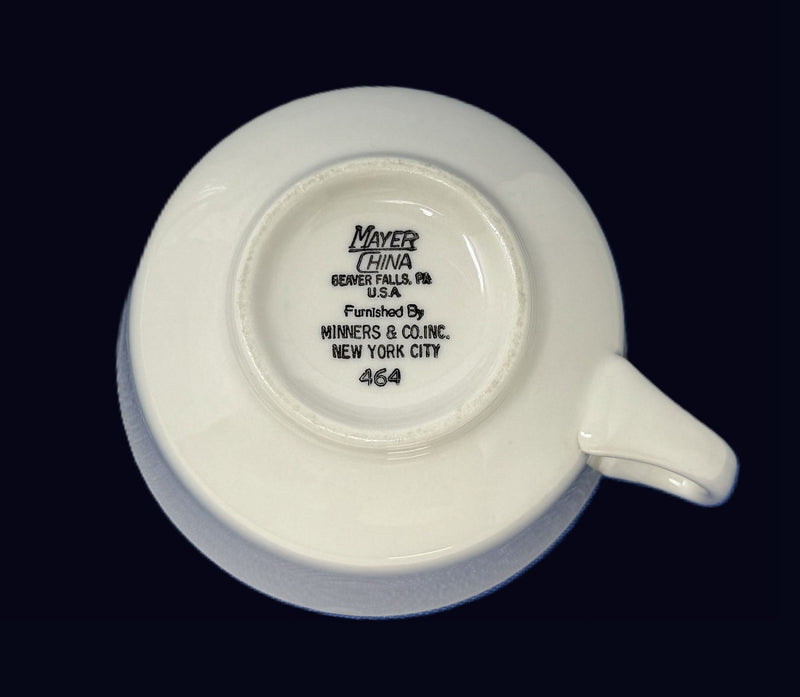 SAVANNAH: 1962 - Atomic symbol cup & saucer