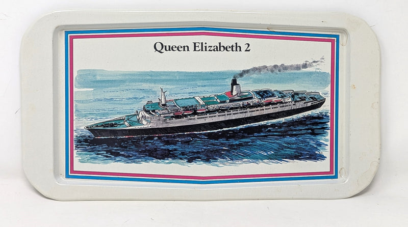 QE2: 1969 - Souvenir portrait tray