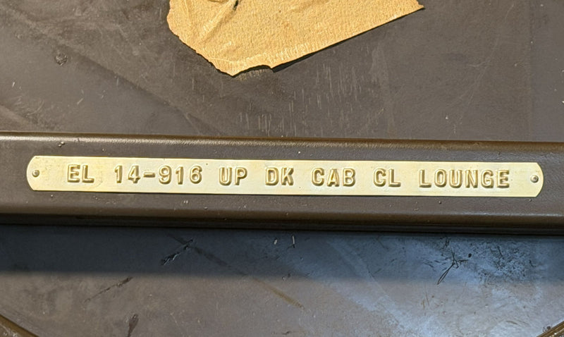 UNITED STATES: 1952 - Lovely cocktail table from Cabin Class Lounge
