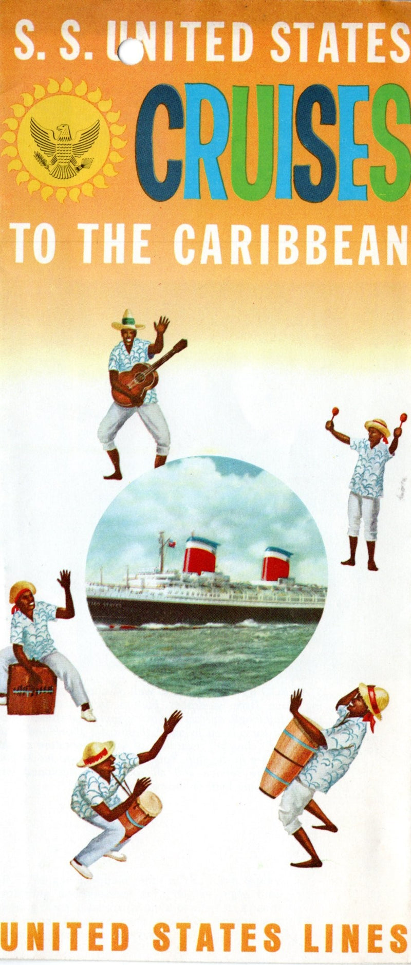 UNITED STATES: 1952 - Very first cruise brochure 1962
