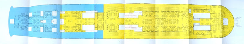 EUROPA: 1930 - Big deck plan booklet from 1937 with cabin photos